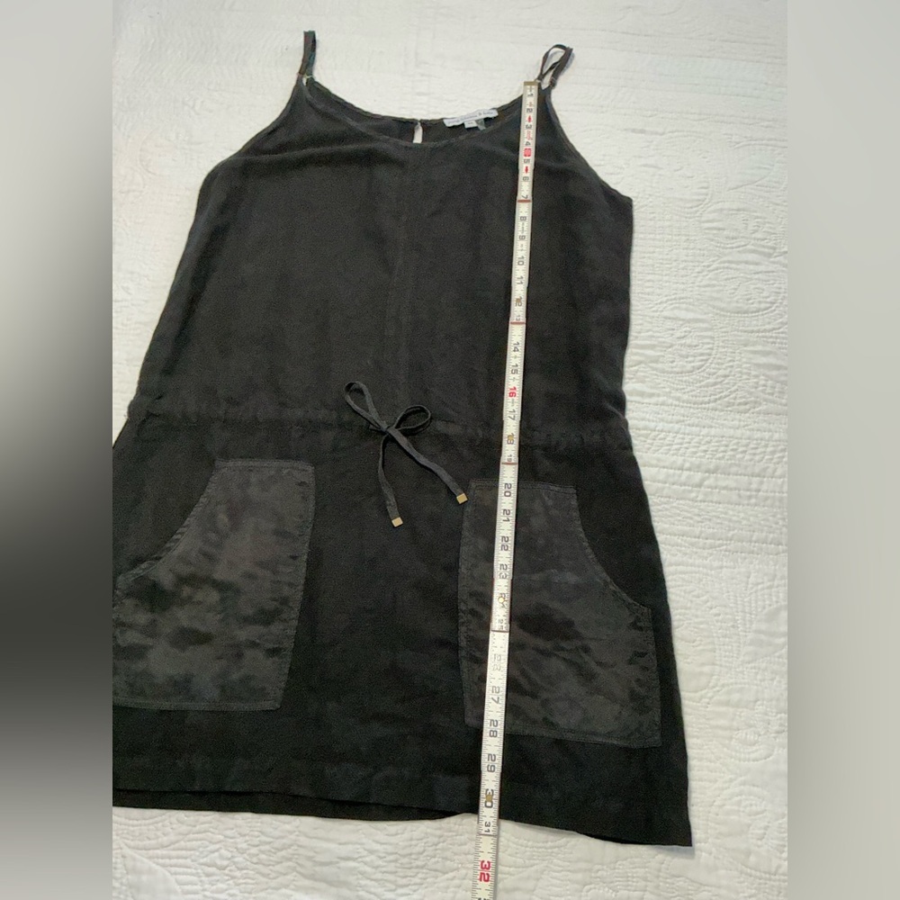 Young Fabulous Broke Tencel Linen  Pinafore Dress Medium - Picture 12 of 15